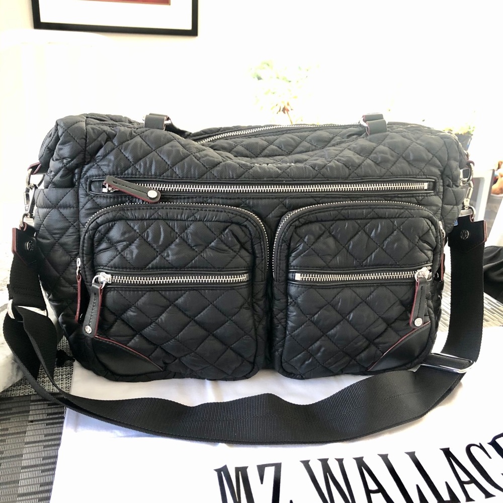 MZ Wallace Crosby traveler with sleeve. EUC